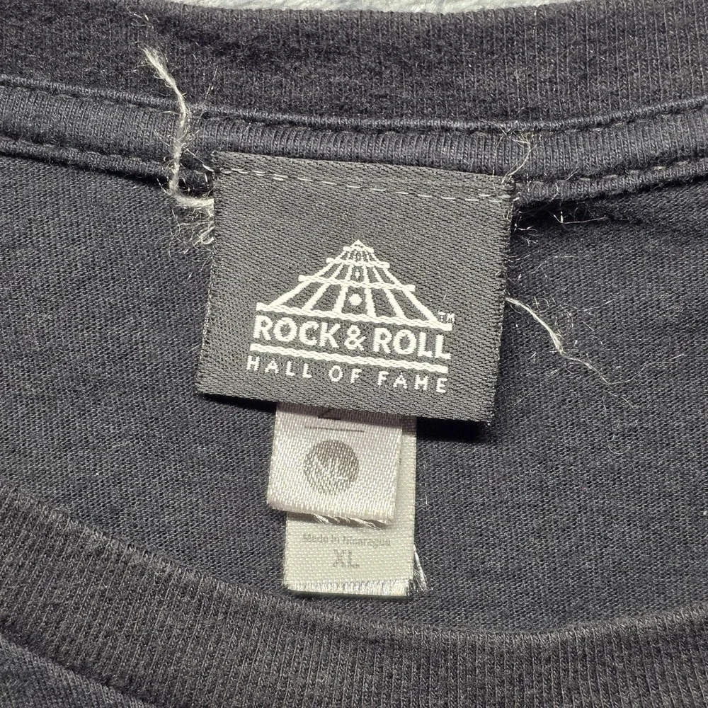 Rock & Roll Hall of Fame 2017 Inductees T Shirt‎ Men's XL Black